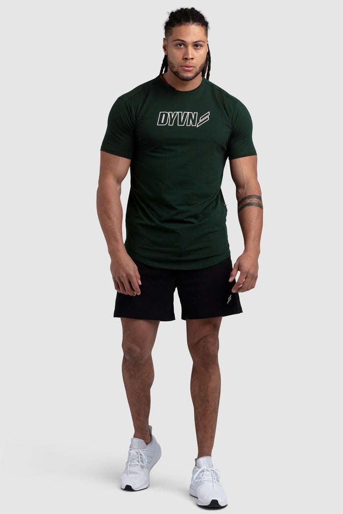 DYVN Drop Tee 'Outlined' - Green