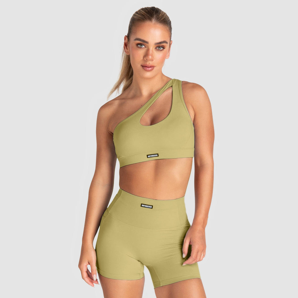 Nike Nude Collection Shorts & Crop Top Sports Bra, ASOS