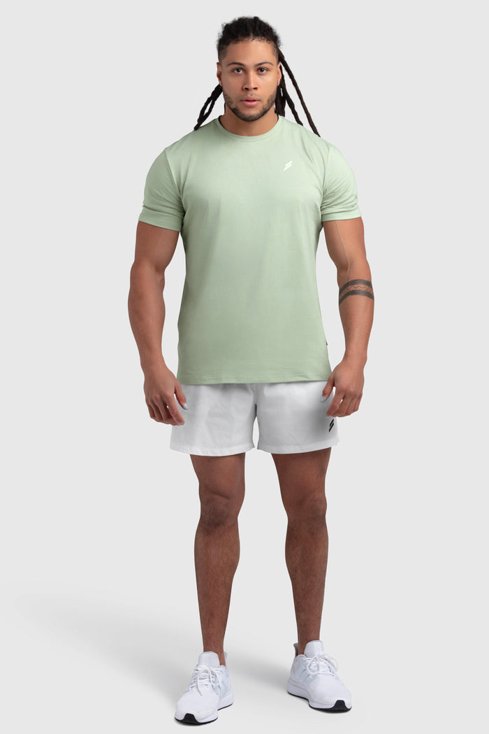 Essential Regular Fit Tee - Sage Green