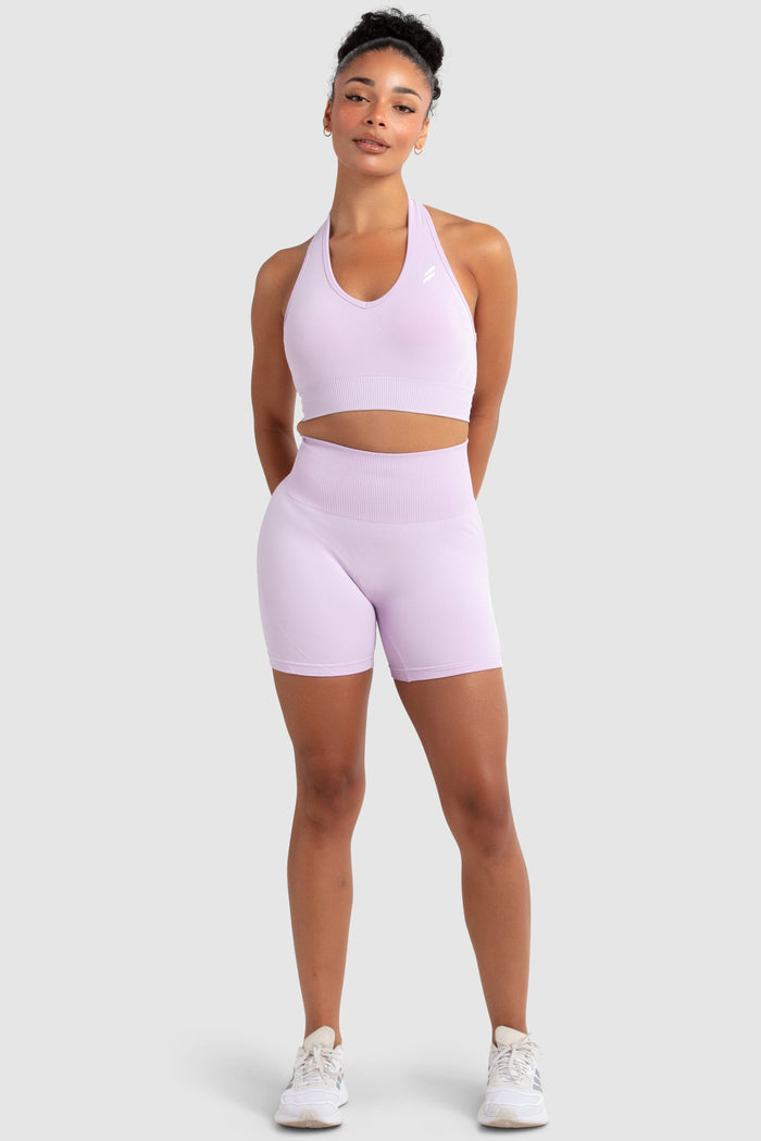 Hyperflex 2 Halter Neck Crop - Lilac