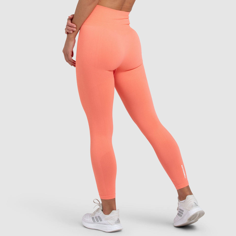 impact solid leggings peach