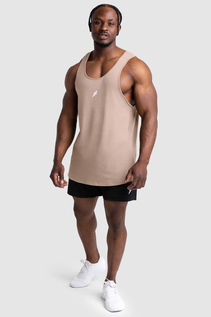 Mark Singlet V2 - Light Taupe