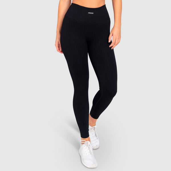 Long Jane Ribbed High-Waisted Legging