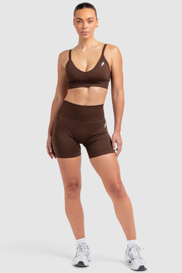 Scrunch 2 Seamless Crop - Espresso