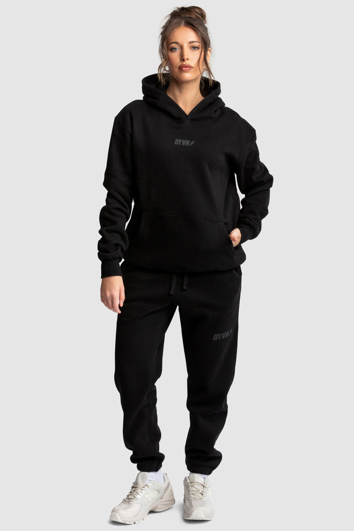 Women's DYVN Relaxed Fit Hoodie - Black