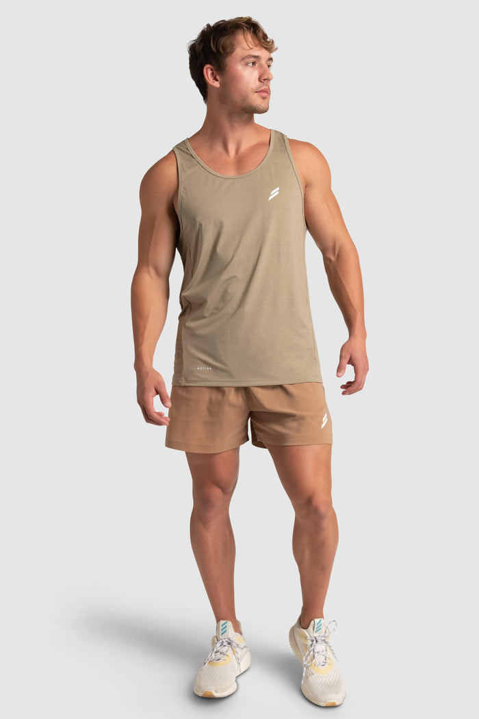 Puremotion Singlet V2 - Sand